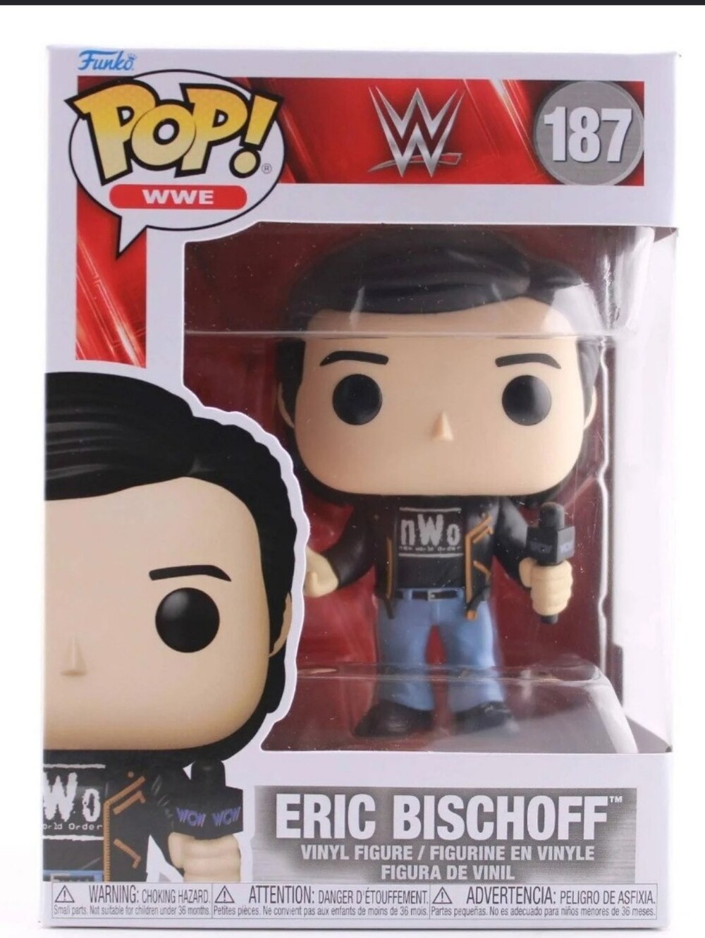 Funko Pop! WWE Eric Bischoff #187 NIB